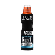 L'Oreal Paris MEN EXPERT 72H Carbon Protect 5in1 Anti-Transpirant Deodorant Spray Deodorant Spray - XOXO cosmetics