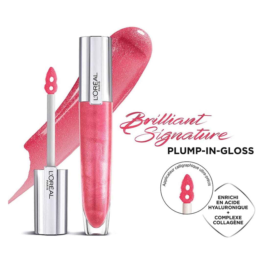 L'Oréal Paris Rouge Signature Plumping Lip Gloss Lip Gloss - XOXO cosmetics