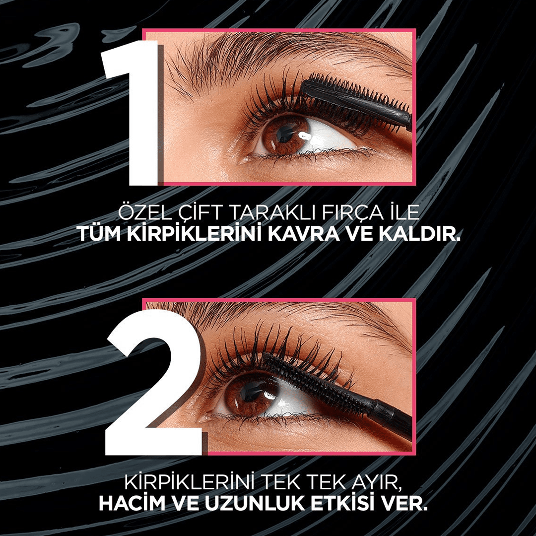 L'Oréal Paris Telescopic Lift Mascara - Black Mascara - XOXO cosmetics