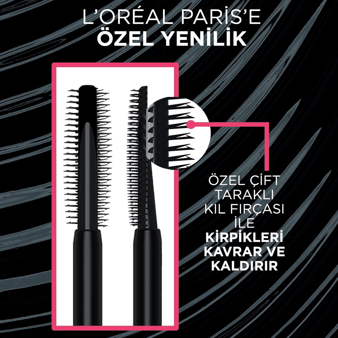 L'Oréal Paris Telescopic Lift Mascara - Black Mascara - XOXO cosmetics