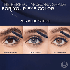 L'Oreal Paris Volume Million Lashes Panorama Mascara - 706 Blue Suede Mascara - XOXO cosmetics