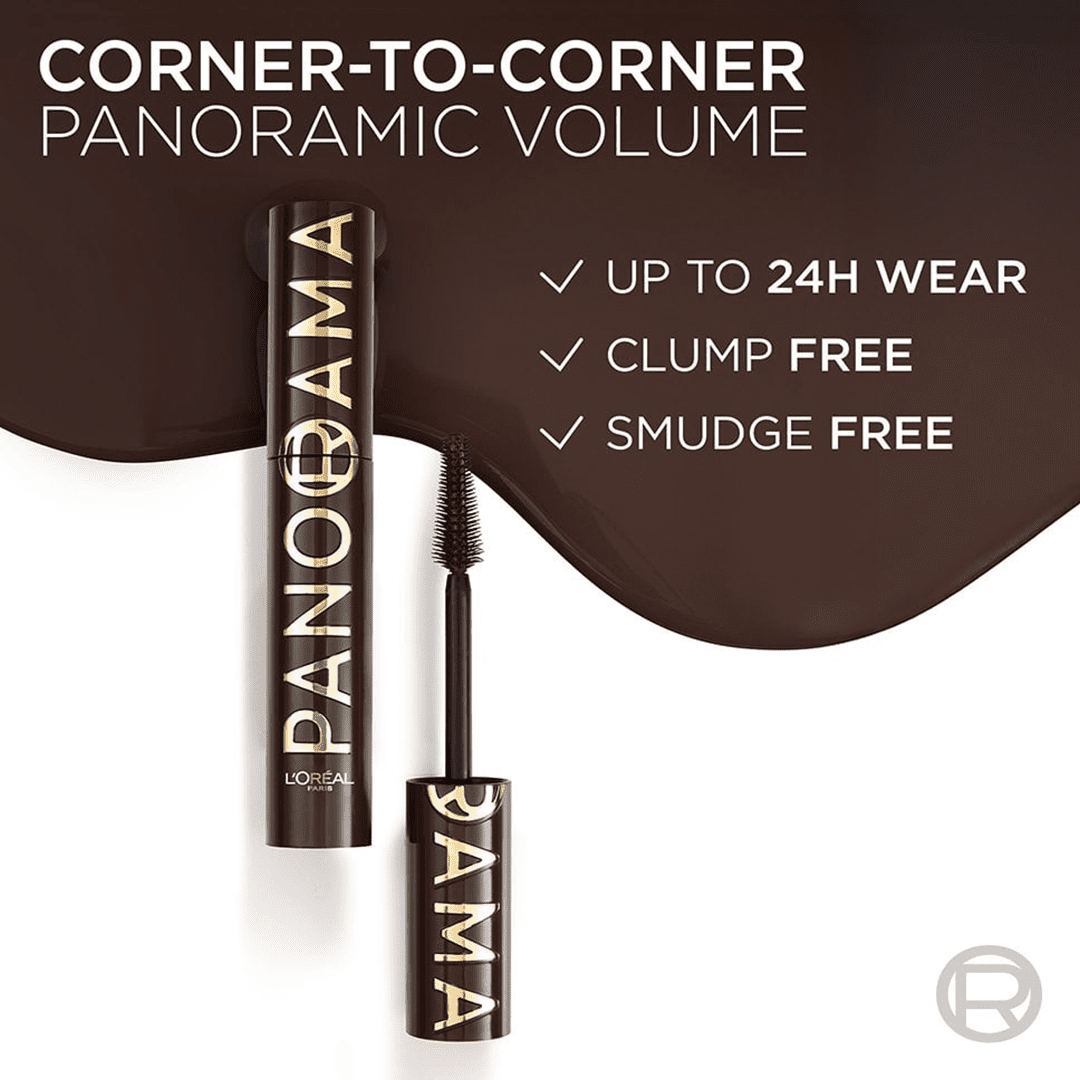 L'Oreal Paris Volume Million Lashes Panorama Mascara - 705 Brown Leather Mascara - XOXO cosmetics