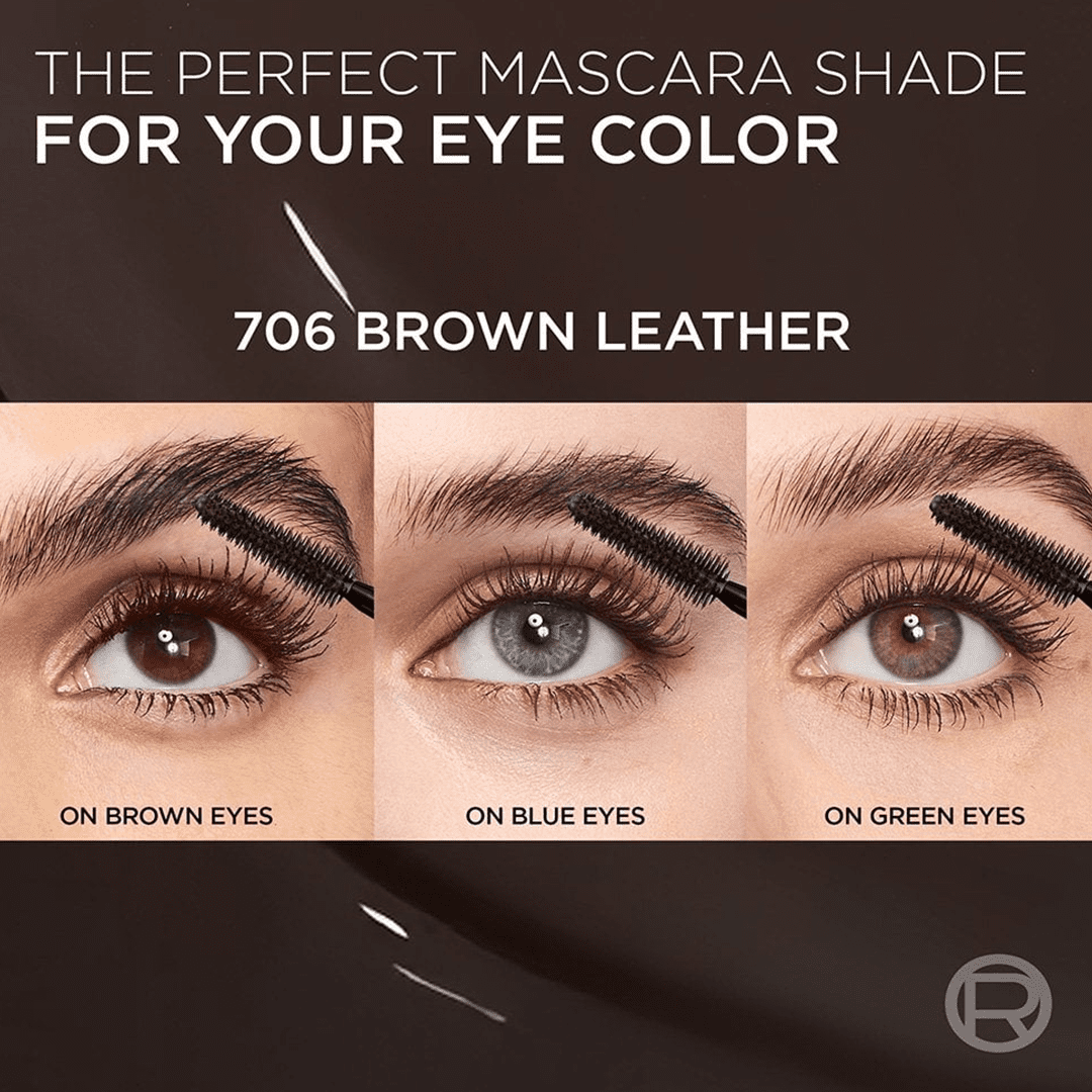 L'Oreal Paris Volume Million Lashes Panorama Mascara - 705 Brown Leather Mascara - XOXO cosmetics