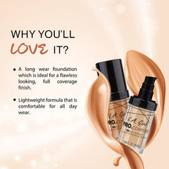 LA Girl Pro.Coverage Illuminating Foundation Foundation - XOXO cosmetics