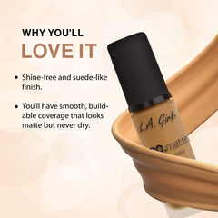 LA Girl Pro Matte Long Wear Foundation Foundation - XOXO cosmetics