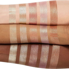 LANGMANNI 8 Colors Highlighter Powder Palette Highlighter Palette - XOXO cosmetics