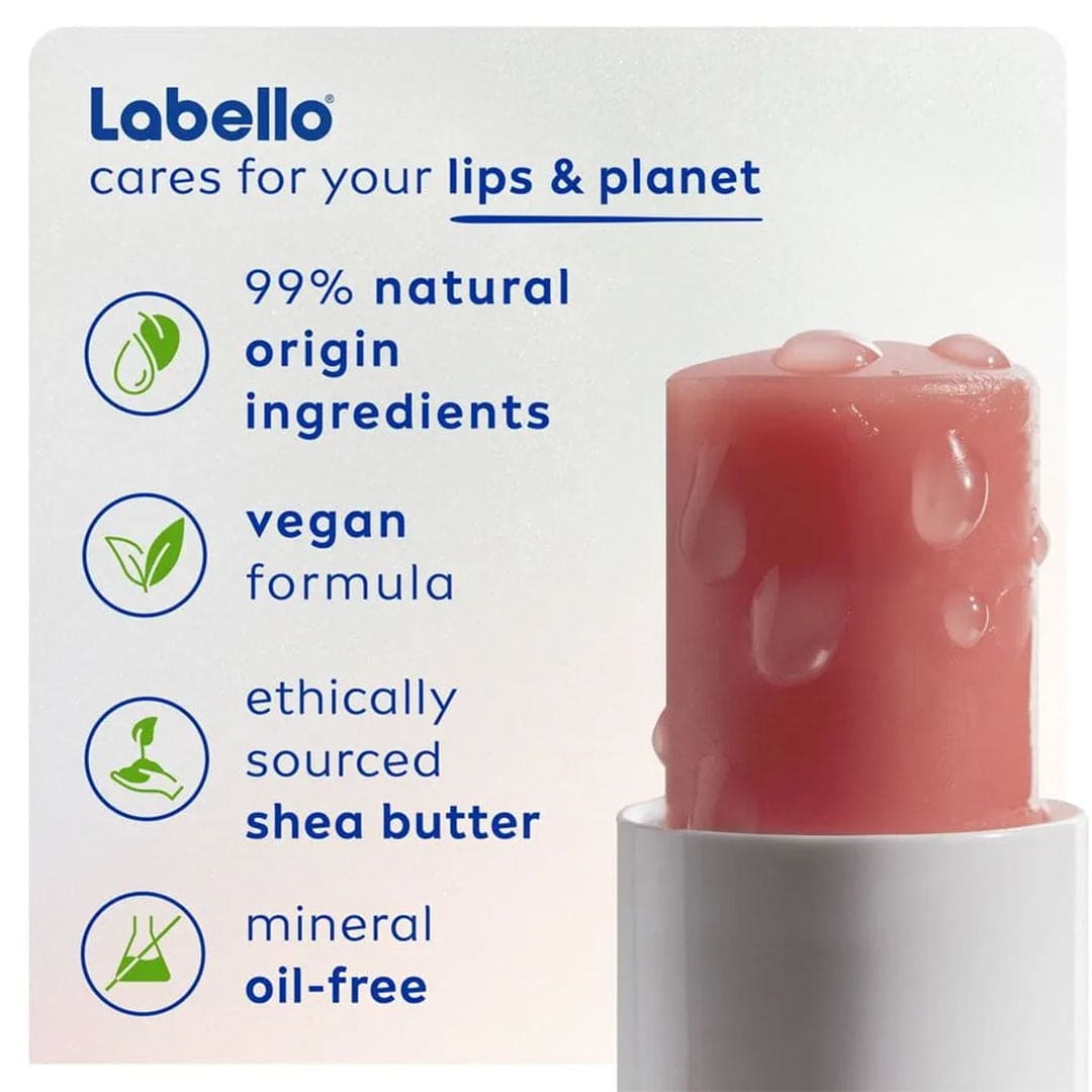 Labello Hyaluron Lip Moisture Plus Rosé Lip Balm Lip Balm - XOXO cosmetics