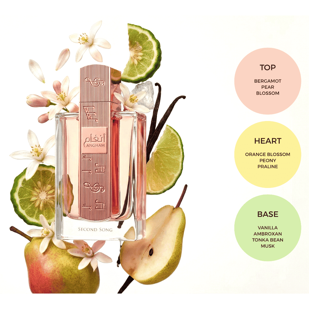 Lattafa Angham Second Song Eau de Parfum - 100ml Perfume - XOXO cosmetics