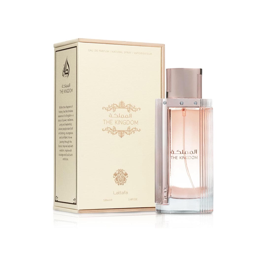 Lattafa The Kingdom For Women Eau De Parfum Perfume - XOXO cosmetics