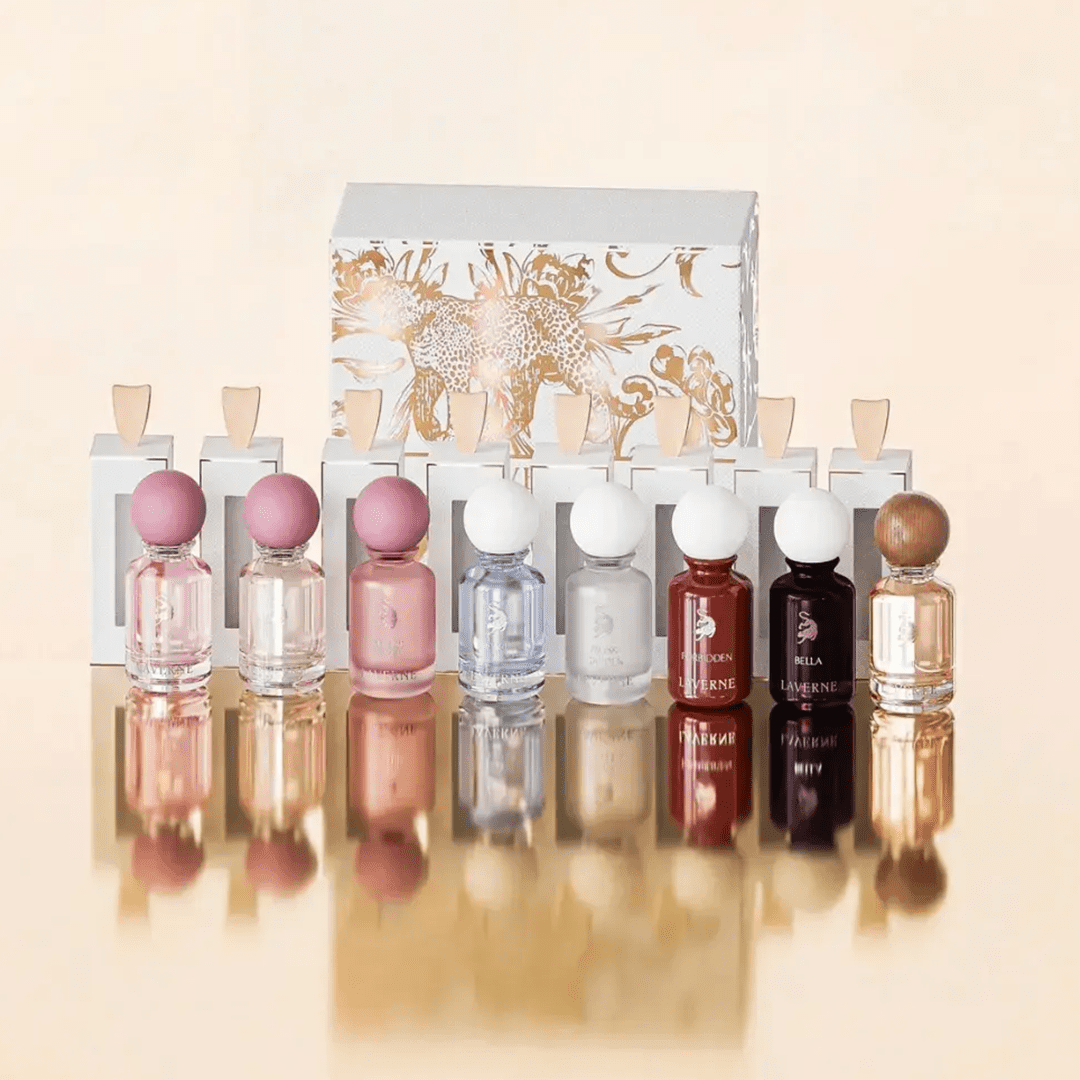 Laverne Riyadh Eau De Parfum Collection 8 x 3ml Perfume Set - XOXO cosmetics
