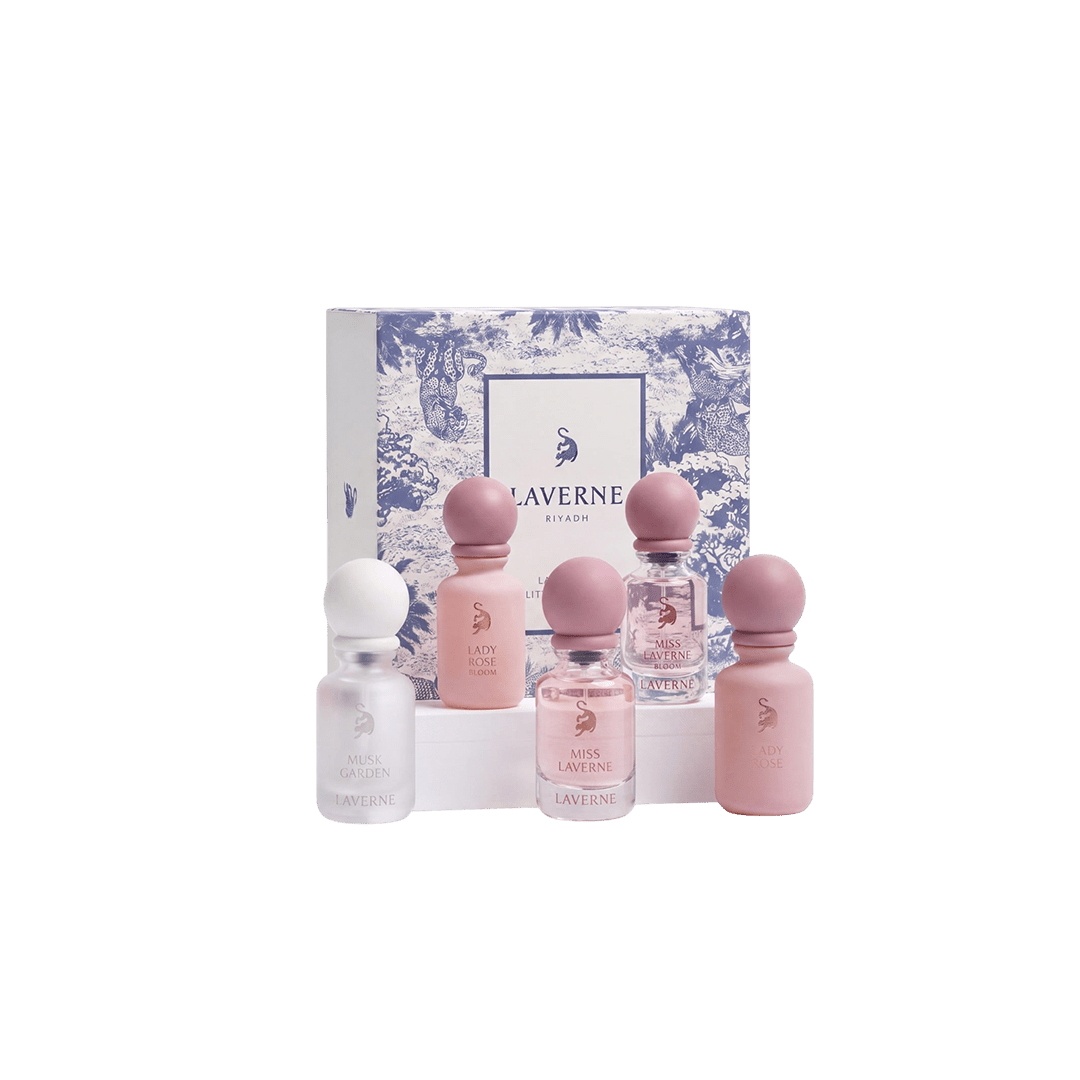 Laverne Riyadh Little Garden Set 5 x 10ml Perfume Set - XOXO cosmetics