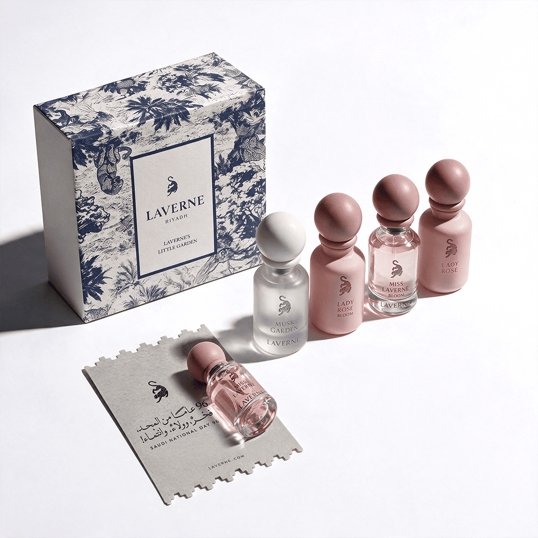 Laverne Riyadh Little Garden Set 5 x 10ml Perfume Set - XOXO cosmetics