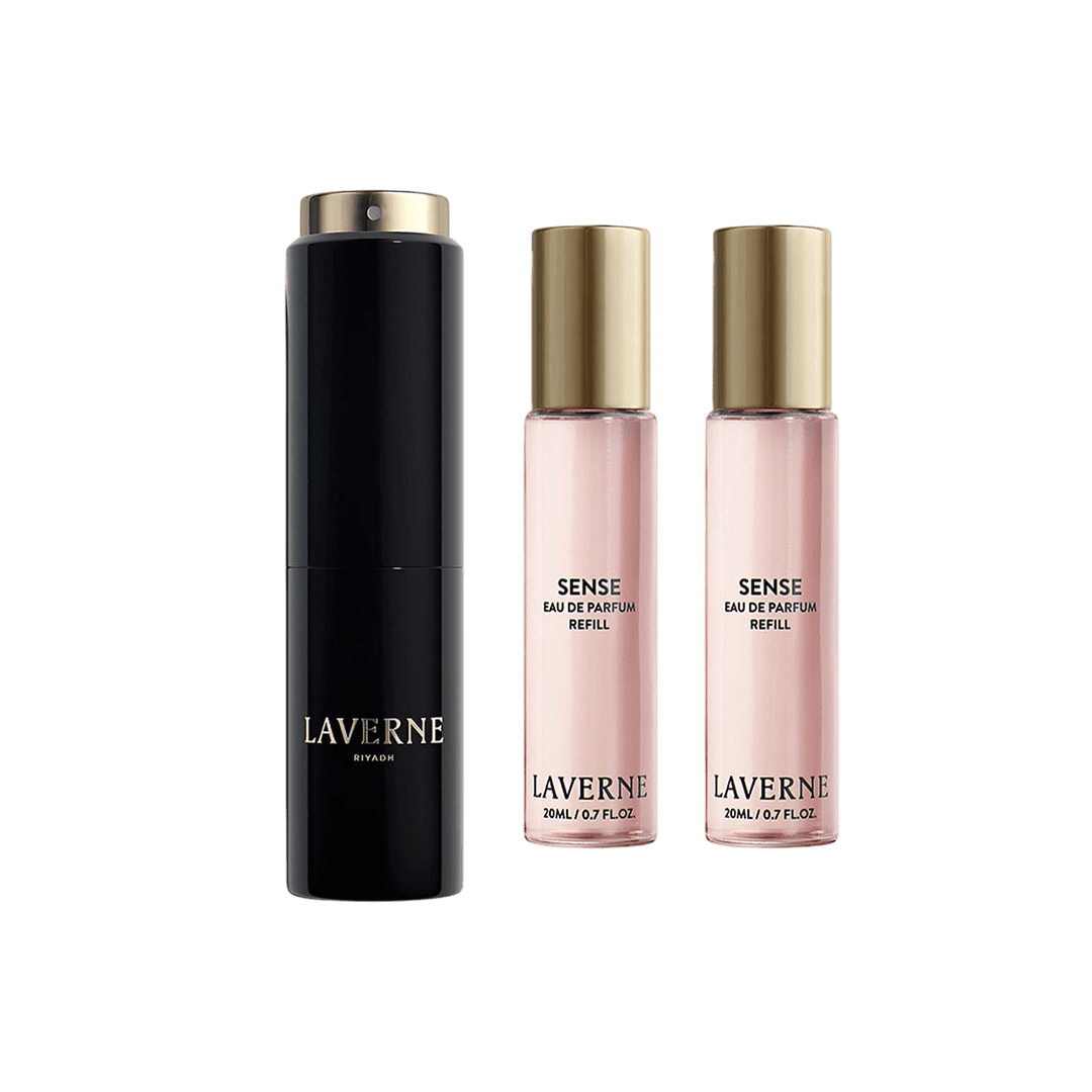 Laverne Riyadh Sense Twist Eau De Parfum 2 × 20ml Perfume Set - XOXO cosmetics