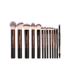 MAANGE 13pcs Professional Soft Long Aluminum Tube Makeup Brush Set Makeup Tools - XOXO cosmetics