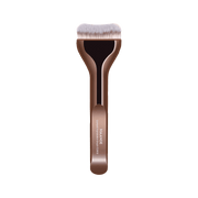 MAANGE 1pc Soft Travel Makeup Brush Set Coffee Brown Makeup Tools - XOXO cosmetics