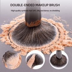 MAANGE 20Pcs Professional Makeup Brushes + 1pc Powder Puff Balck Makeup Tools - XOXO cosmetics