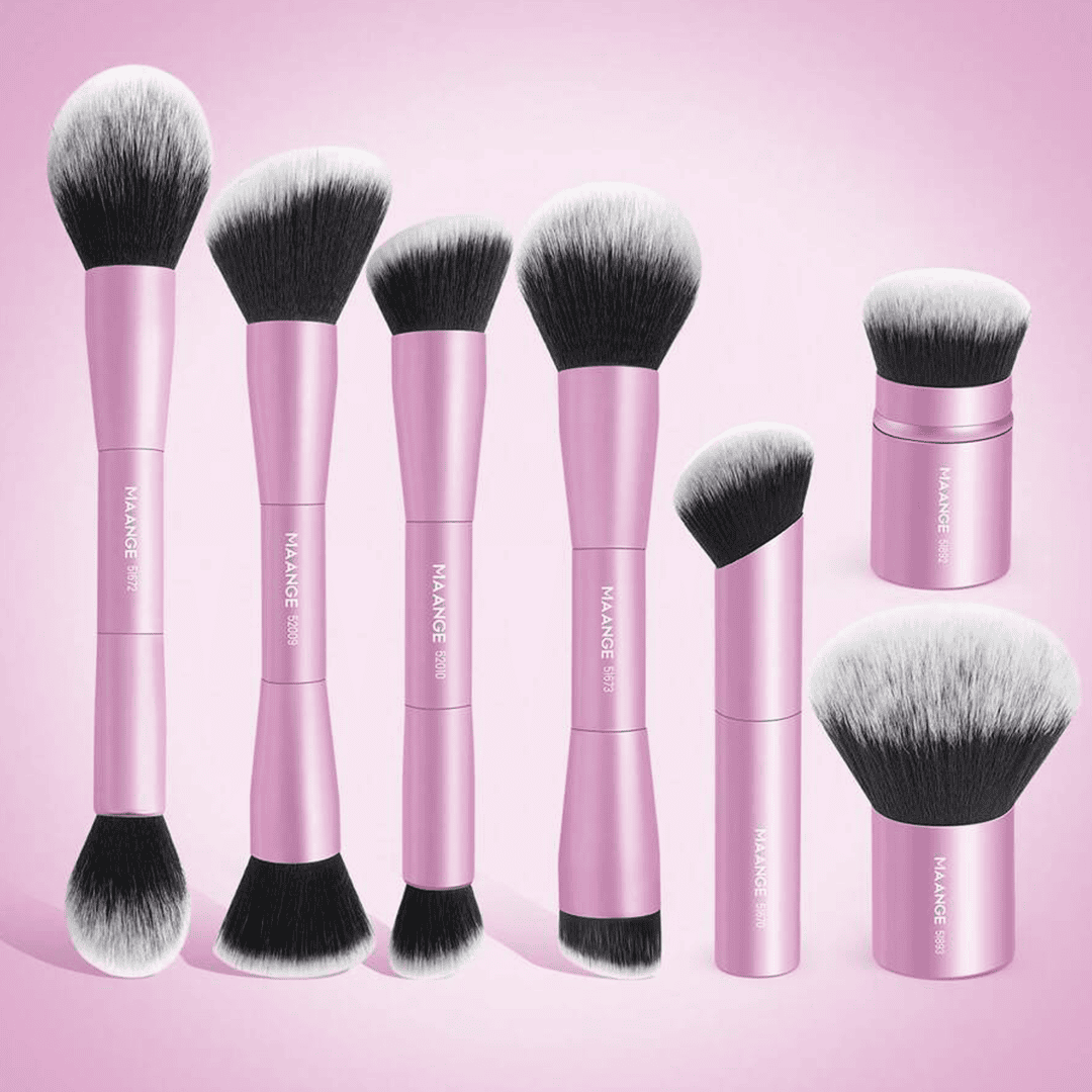 MAANGE 20Pcs Professional Makeup Brushes + 1pc Powder Puff Makeup Tools - XOXO cosmetics
