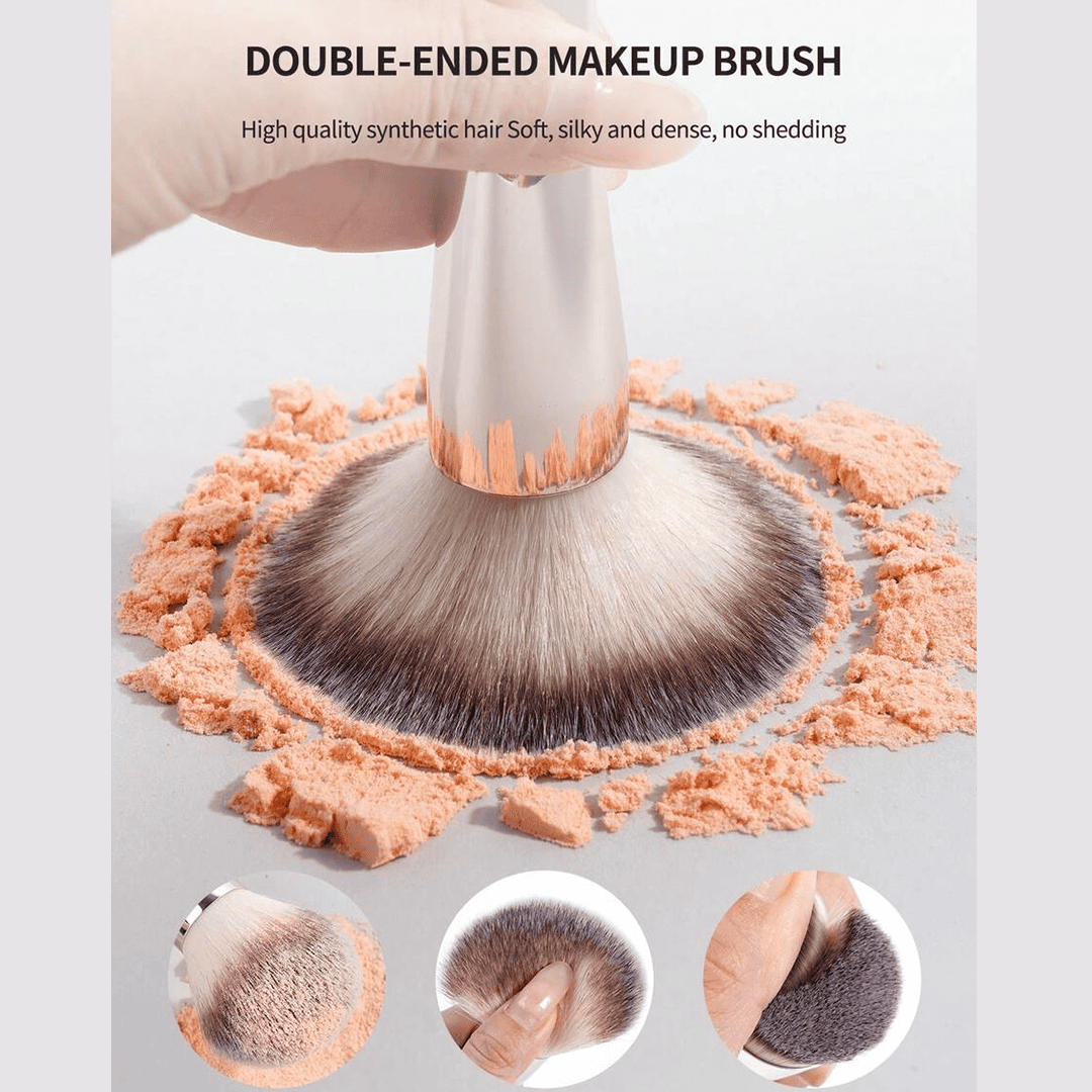 MAANGE 20Pcs Professional Makeup Brushes + 1pc Powder Puff Makeup Tools - XOXO cosmetics