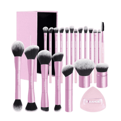 MAANGE 20Pcs Professional Makeup Brushes + 1pc Powder Puff Makeup Tools - XOXO cosmetics