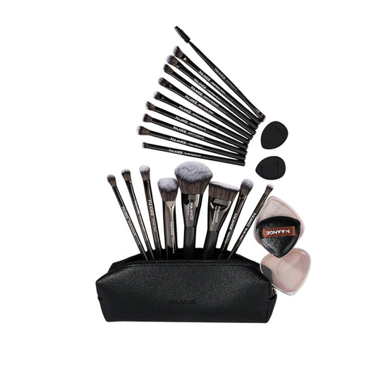 MAANGE 22pcs Makeup Brush Set Makeup Tools - XOXO cosmetics