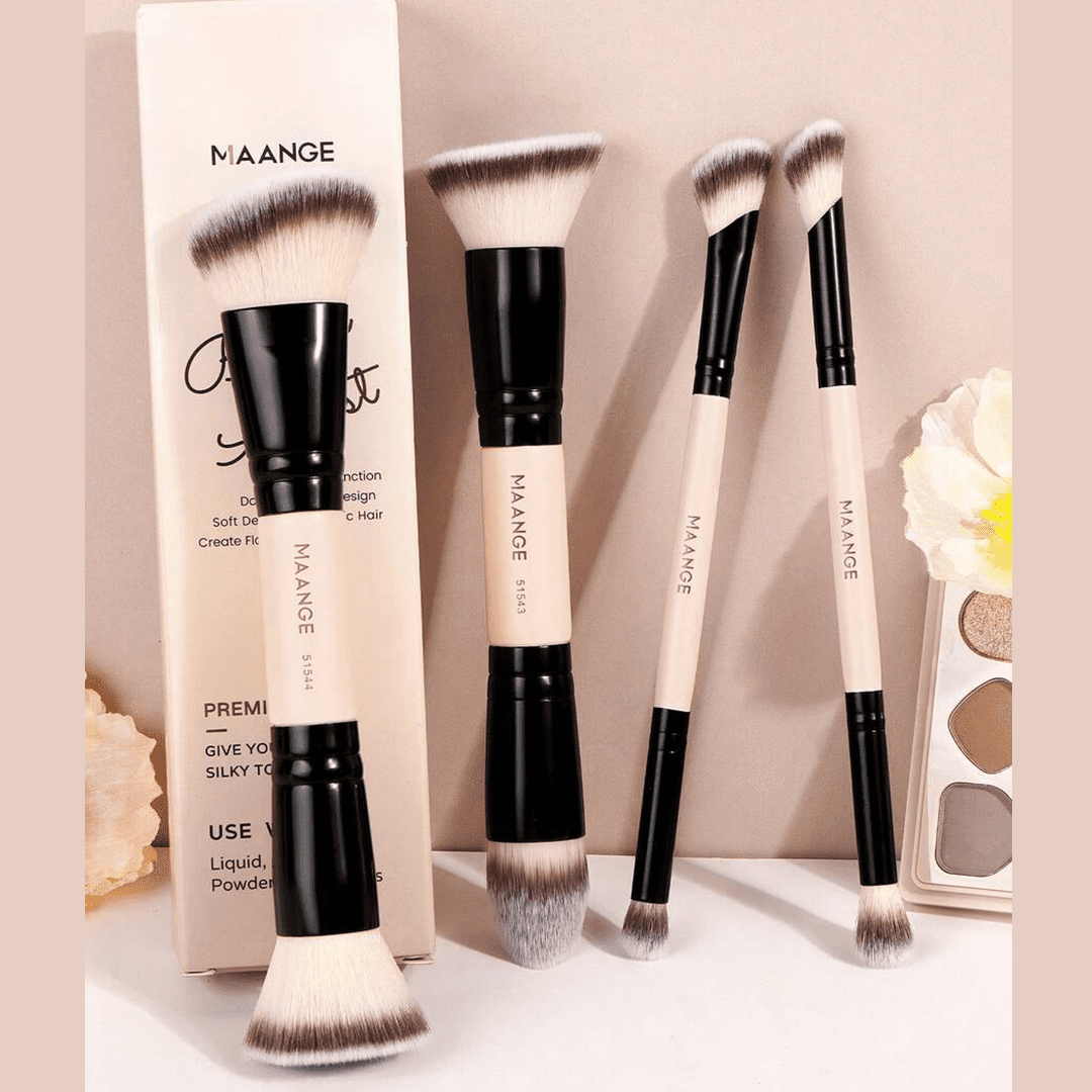 MAANGE 4Pcs Makeup Brush Set - Style7 Makeup Tools - XOXO cosmetics