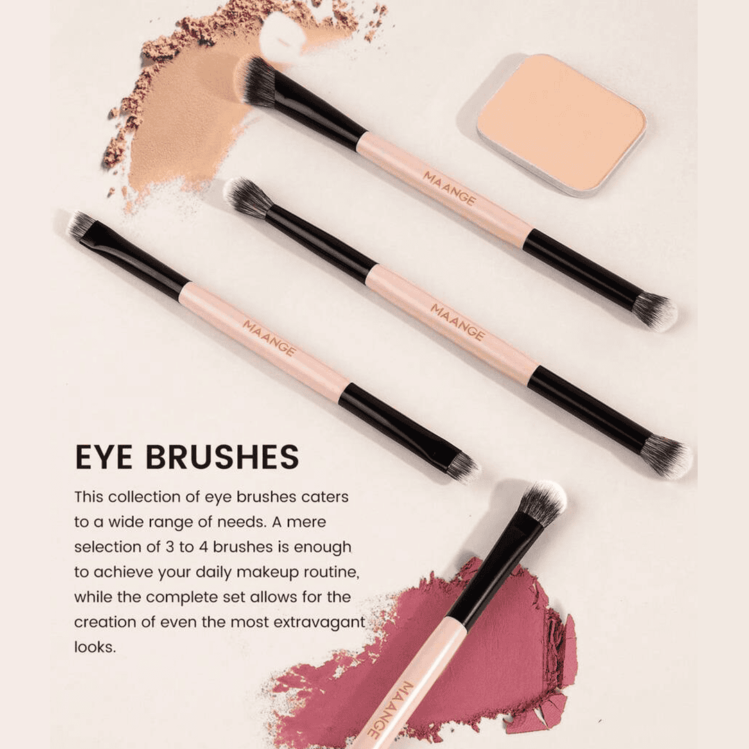 MAANGE 4Pcs Makeup Brush Set - Style8 Makeup Tools - XOXO cosmetics
