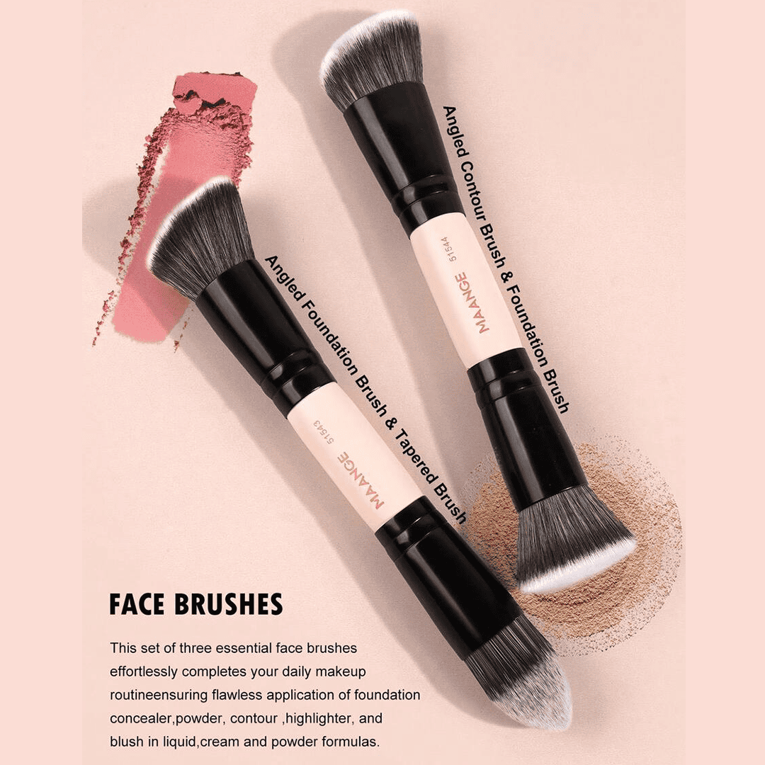 MAANGE 4Pcs Makeup Brush Set - Style8 Makeup Tools - XOXO cosmetics