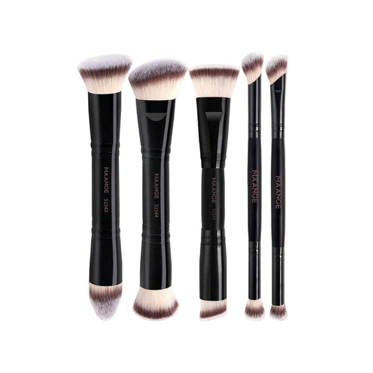 MAANGE 5Pcs Double-Ended Makeup Brush Set Makeup Tools - XOXO cosmetics