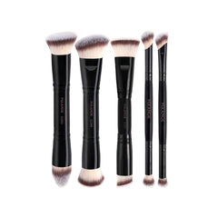 MAANGE 5Pcs Double-Ended Makeup Brush Set Makeup Tools - XOXO cosmetics