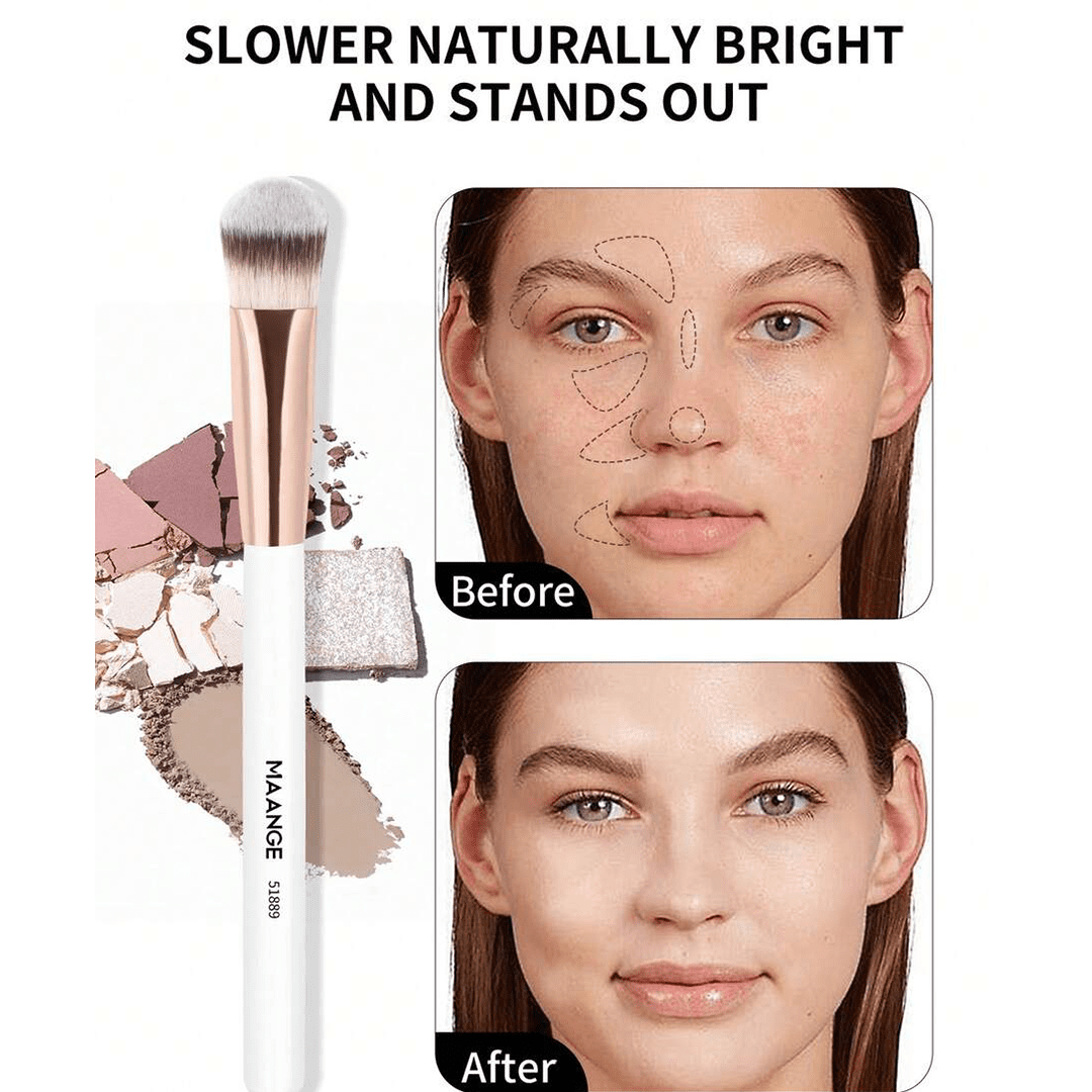 MAANGE 5Pcs Professional Facial Double-Ended Makeup Brush Set - Style 4 Makeup Tools - XOXO cosmetics