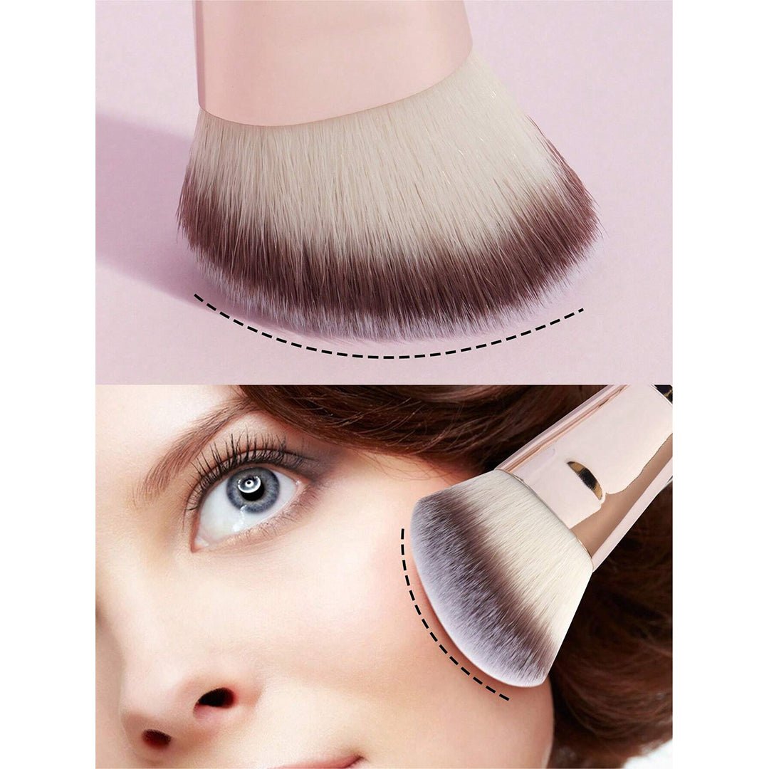 MAANGE 5Pcs Professional Facial Double-Ended Makeup Brush Set Makeup Tools - XOXO cosmetics