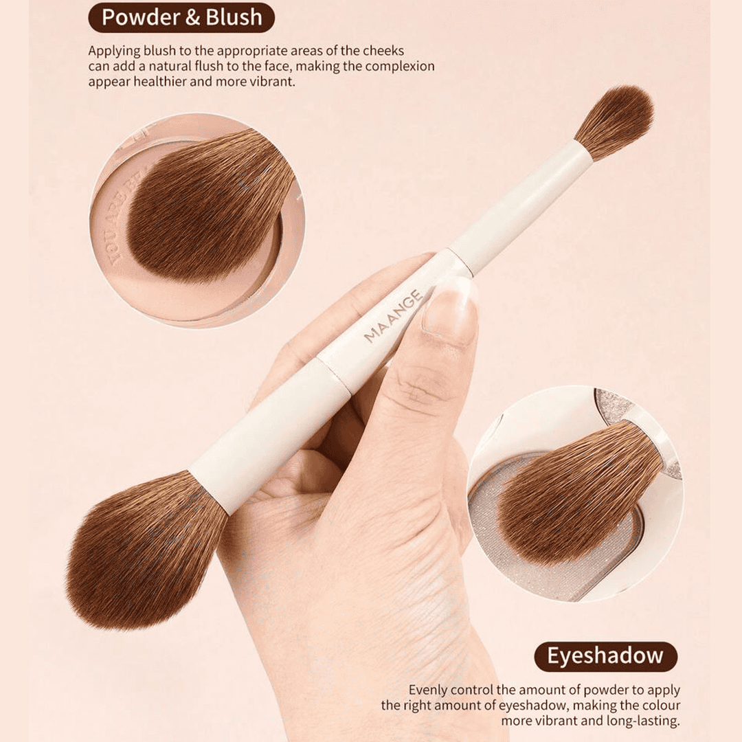 MAANGE 7Pcs Soft Dual-Ended Multi-Functional Makeup Brush Set Makeup Tools - XOXO cosmetics