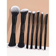 MAANGE 7pcs Professional Aluminum Dual-Ended Makeup Brush Set Makeup Tools - XOXO cosmetics