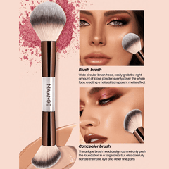 MAANGE 7pcs Professional Dual-Ended Makeup Brush Set Makeup Tools - XOXO cosmetics