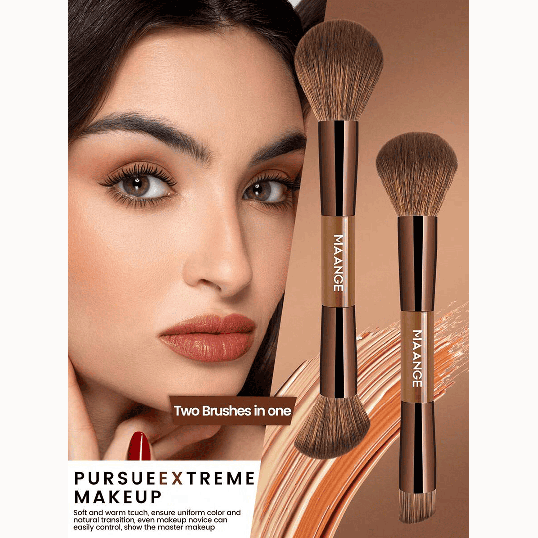 MAANGE 7pcs Soft Dual-Ended Multi-Functional Makeup Brush Set Makeup Tools - XOXO cosmetics