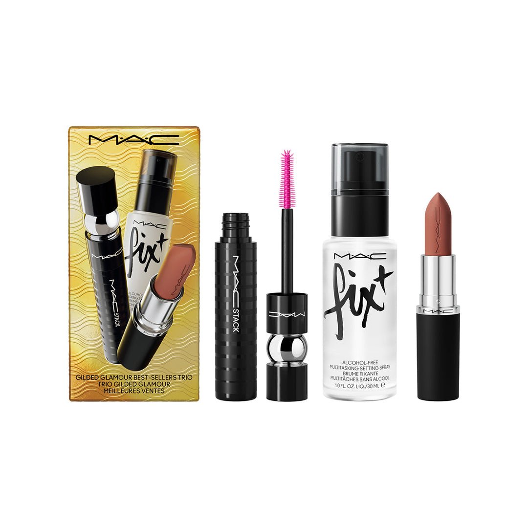 MAC Gilded Glamour Best-Sellers Trio Gift Set - XOXO cosmetics