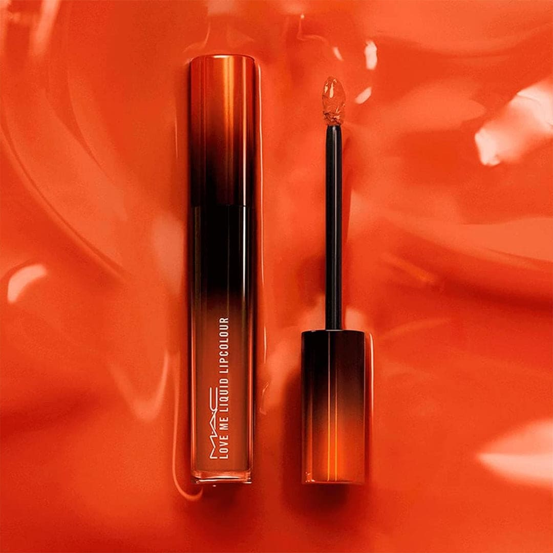 MAC Love Me Liquid Lip Colour - 487 My Lips Are Insured Lip Gloss - XOXO cosmetics