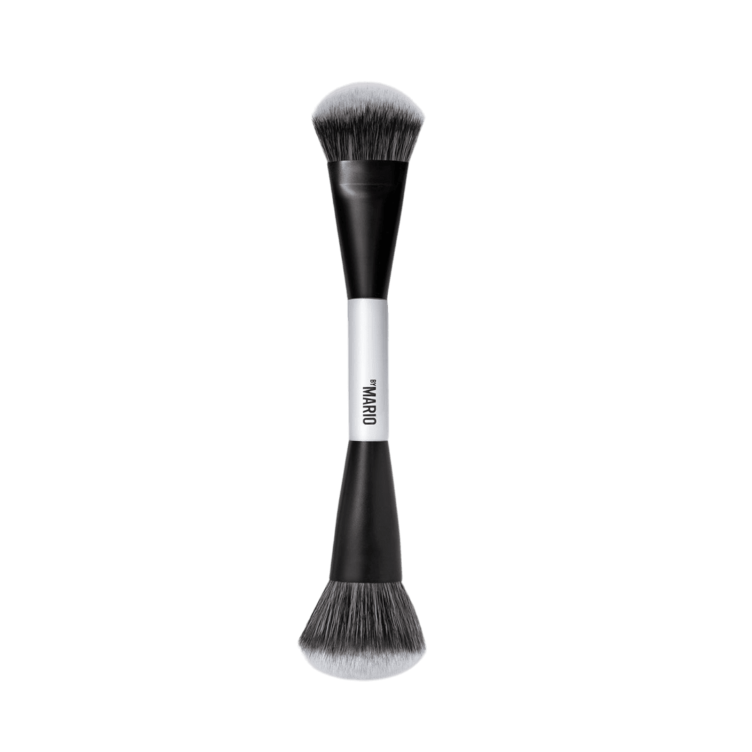 MAKEUP BY MARIO F4 Dual-Ended Foundation and Face Brush Makeup Tools - XOXO cosmetics