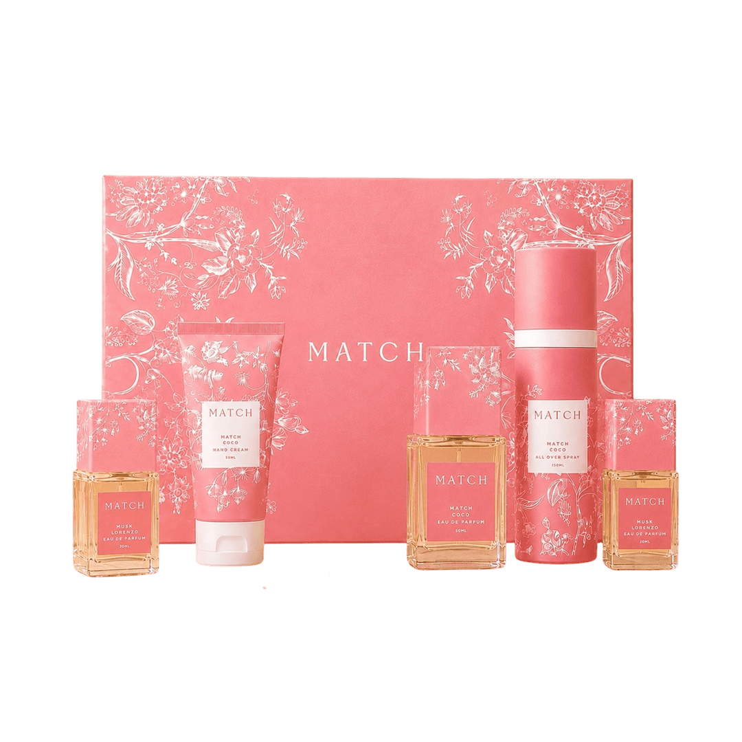MATCH Pink Collection Gift Set - XOXO cosmetics