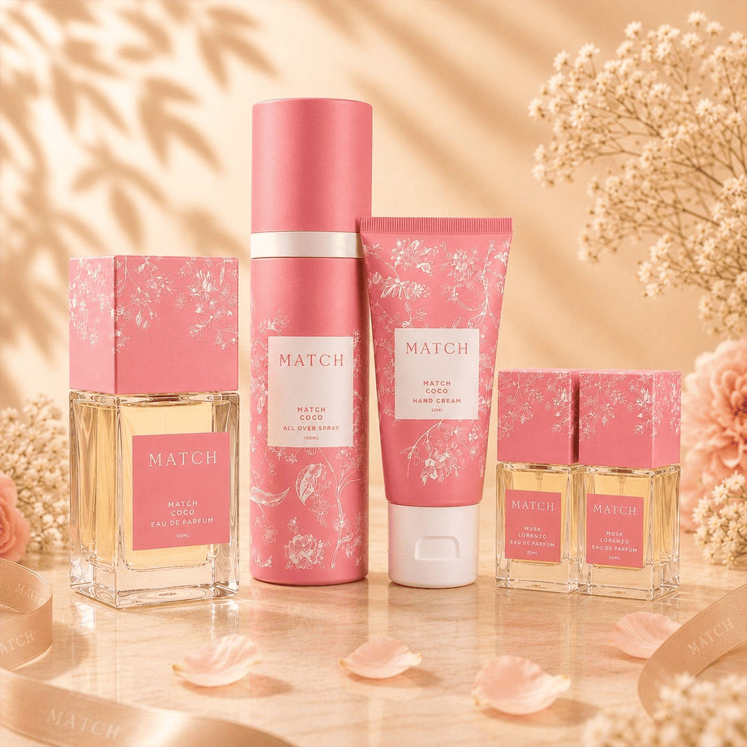 MATCH Pink Collection Gift Set - XOXO cosmetics