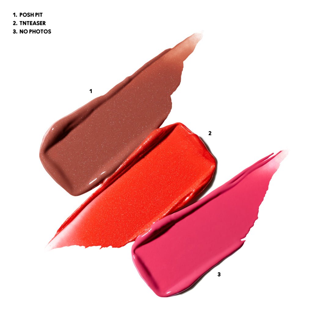Mac Wildest Gleams Mini Lustreglass Lip Trio Lip Set - XOXO cosmetics