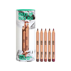 Make Up For Ever Mini Artist Color Lip Pencils Set Makeup Set - XOXO cosmetics