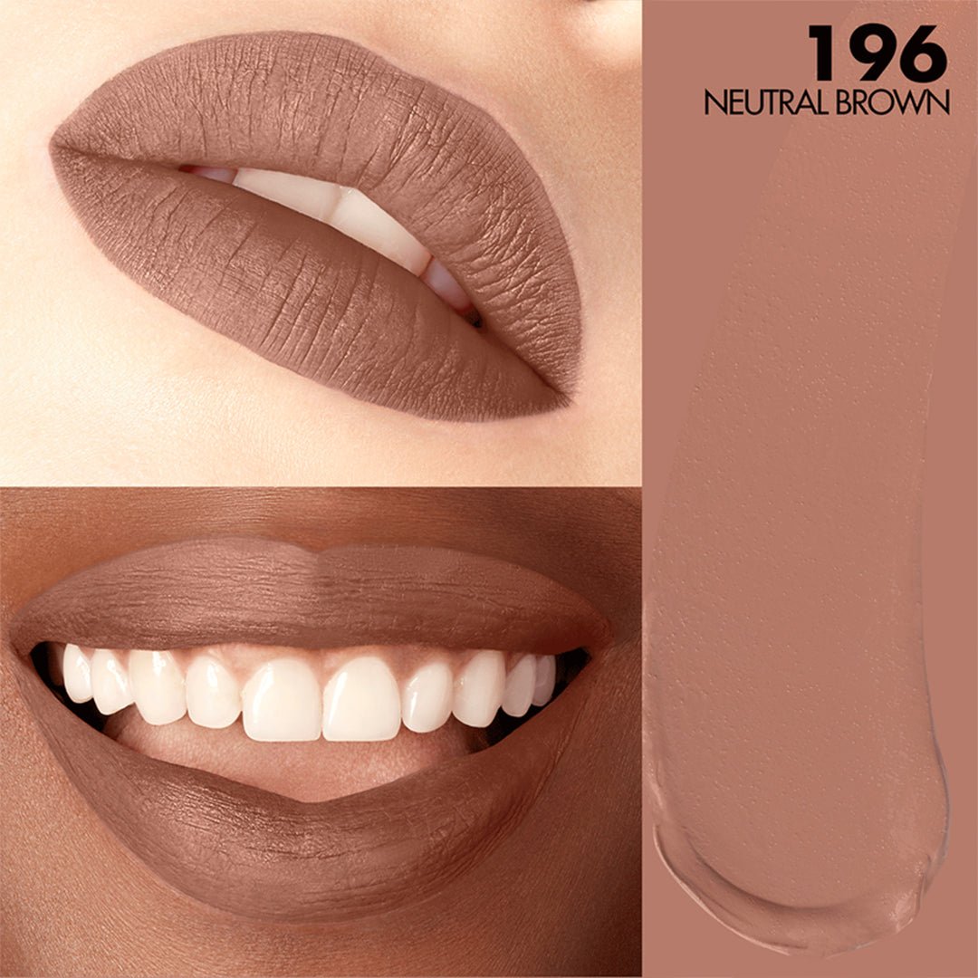 Make Up For Ever Rouge Artist For Ever Matte - 196 Can't Stop Espresso Liquid Lipstick - XOXO cosmetics