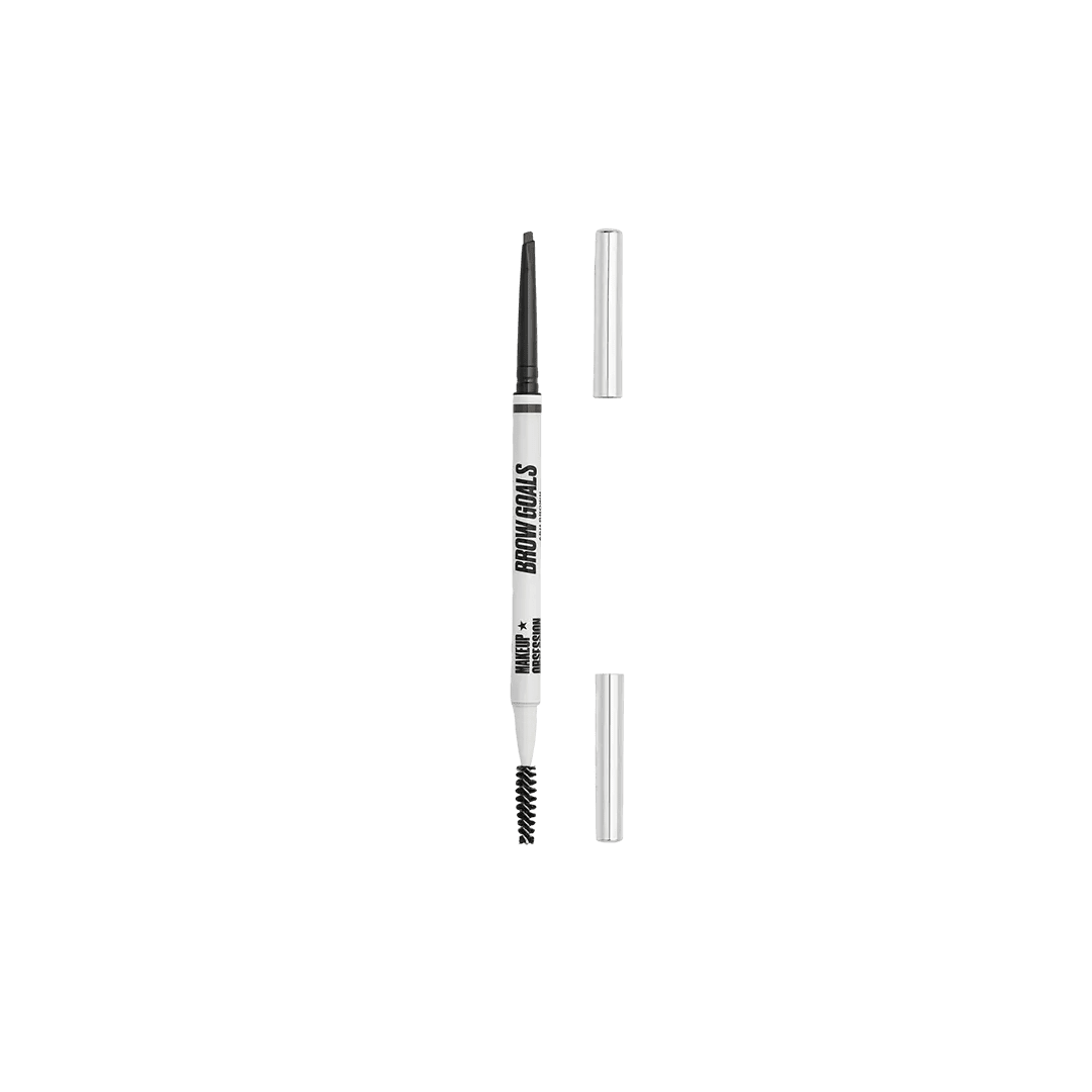 Makeup Obsession Brow Goals Eyebrow Pencil, Ash Brown Eyebrow - XOXO cosmetics