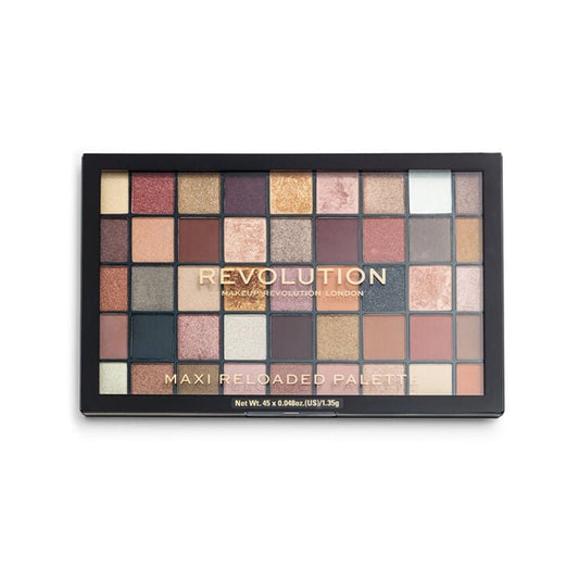 Makeup Revolution Maxi Reloaded Palette - Large It Up Eyeshadow - XOXO cosmetics