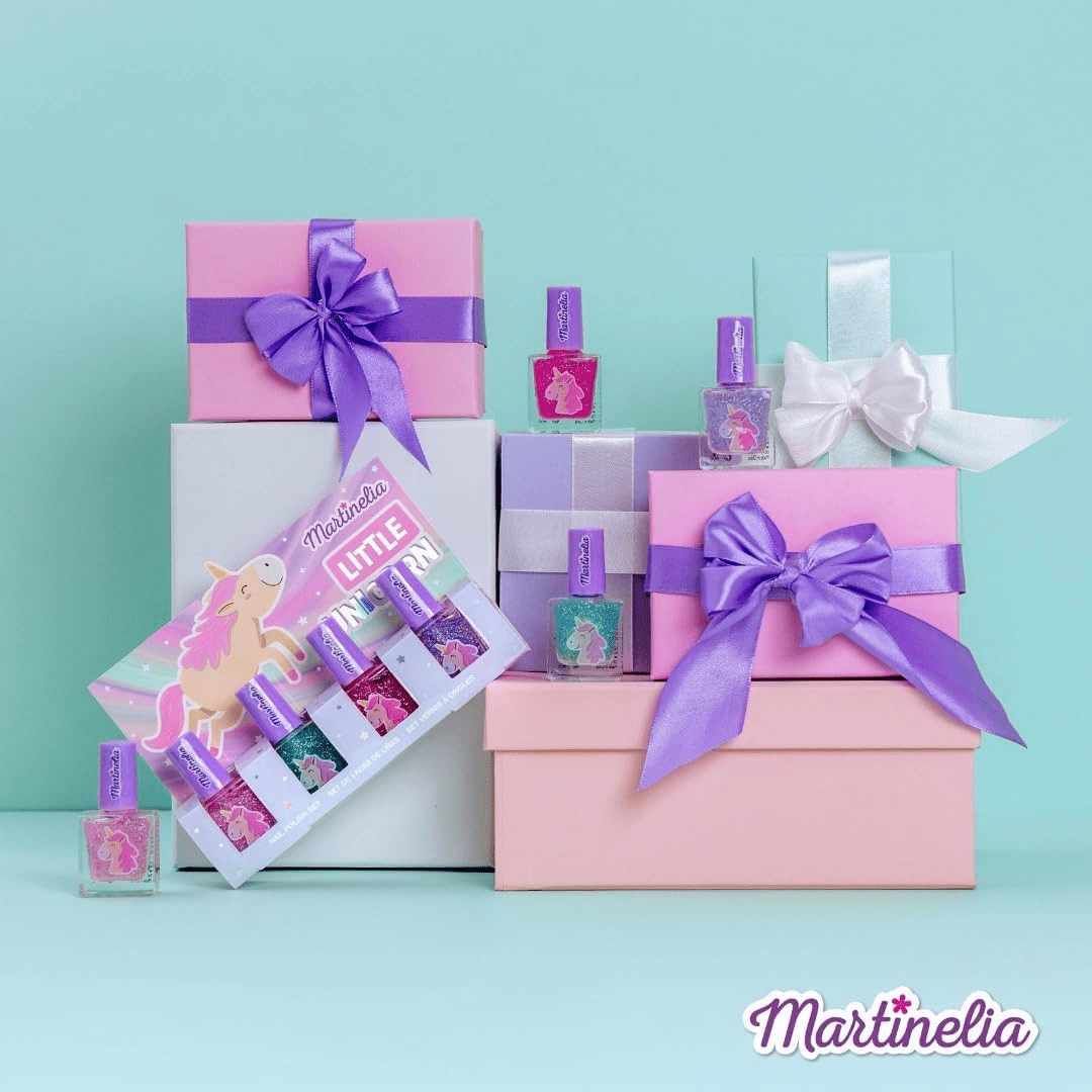 Martinelia Little Unicorn Nail Polish Set - 4 x 7ml Nail Polish - XOXO cosmetics
