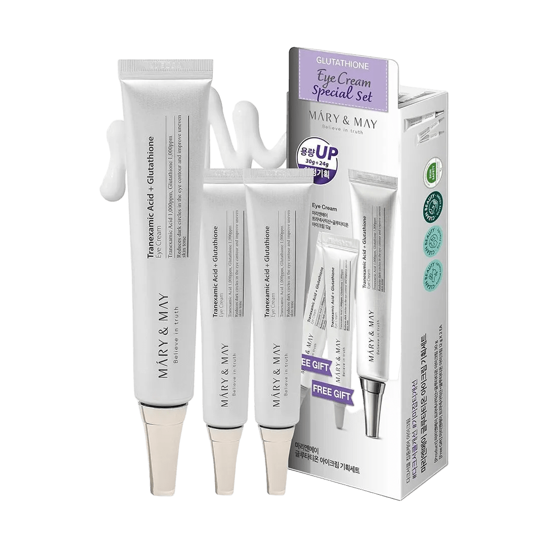 Mary & May Glutathione Eye Cream Special Set Eye Care - XOXO cosmetics