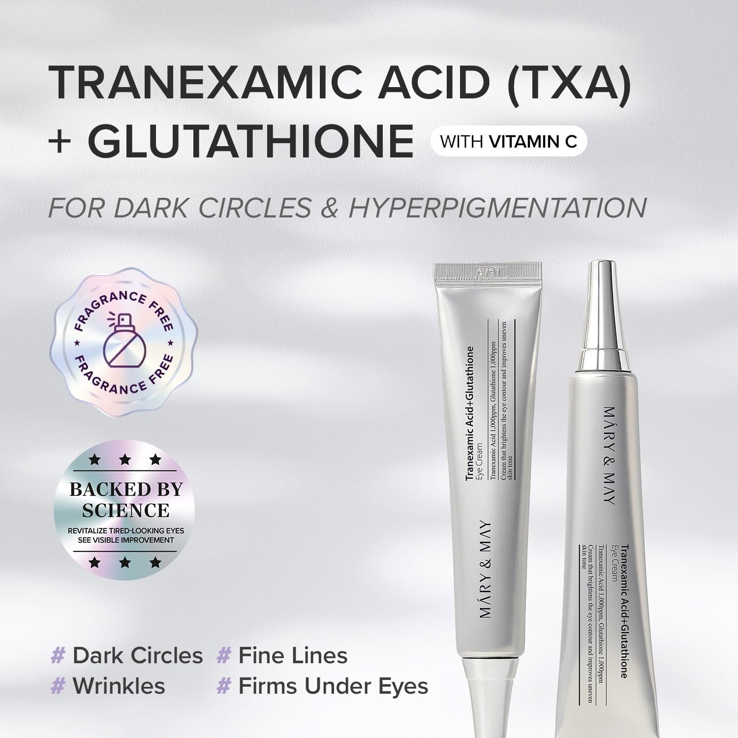 Mary & May Glutathione Eye Cream Special Set Eye Care - XOXO cosmetics