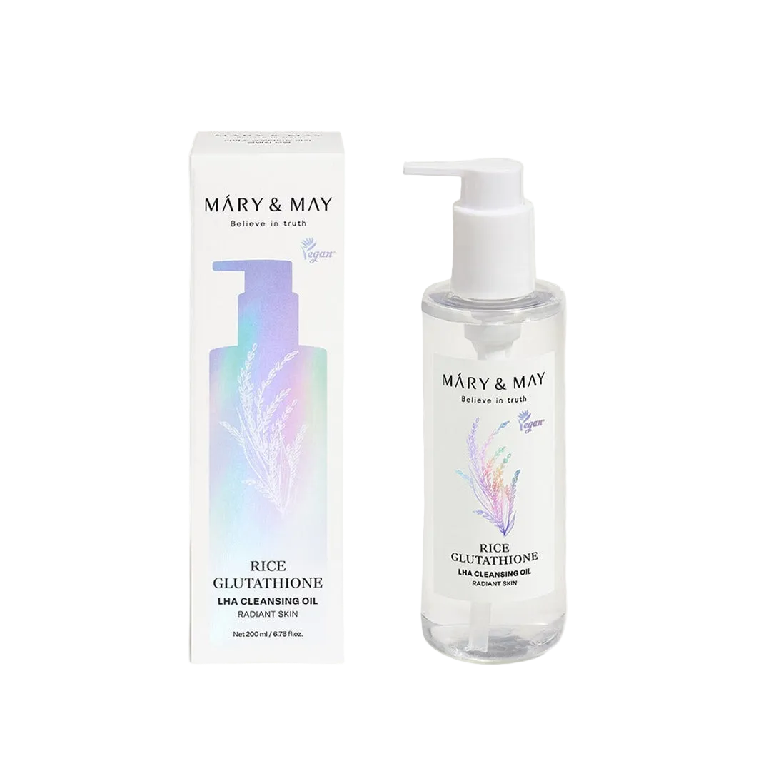 Mary & May Rice Glutathione LHA Cleansing Oil - 200ml
