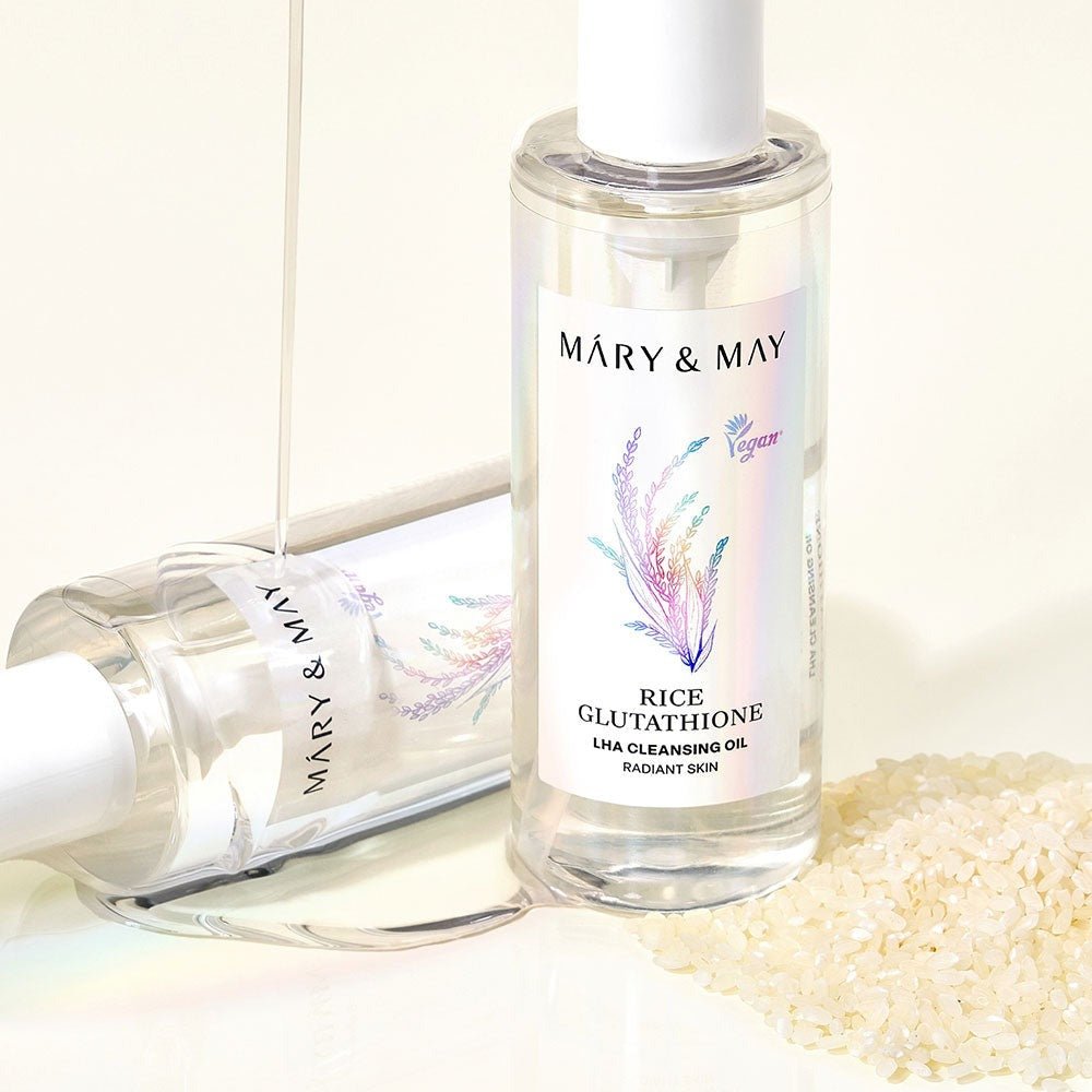glutathione cleansing oil Mary & May Rice Glutathione LHA Cleansing Oil glutathione cleansing oil Mary & May Rice Glutathione LHA Cleansing Oil